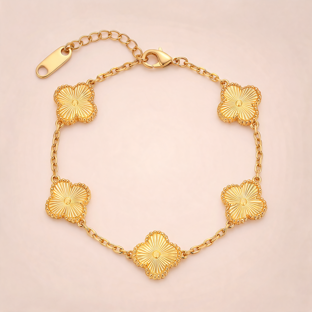 Bracelet Trèfle Doré