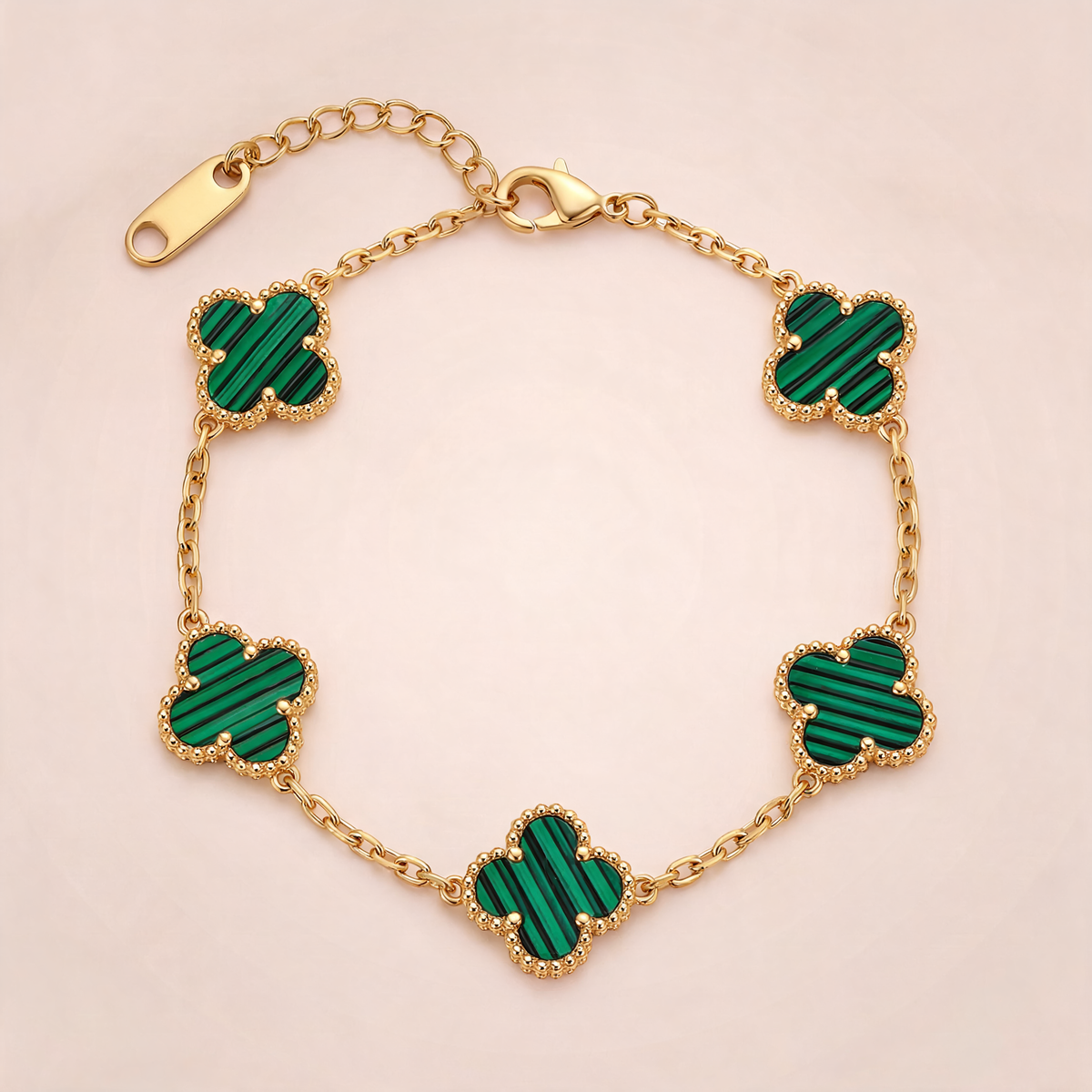 Bracelet Trèfle Vert