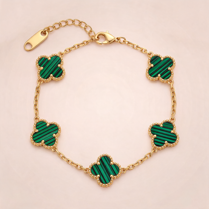 Bracelet Trèfle Vert