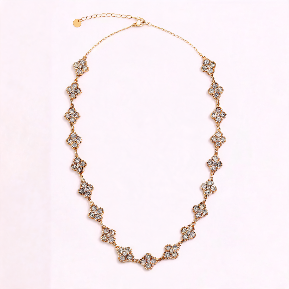 Collier Fleuri Cristal